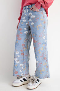 VINTAGE FLORAL DENIM
