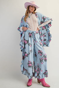 ROSEY RUFFLE PANTS