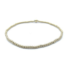 Load image into Gallery viewer, 2mm GOLD FILLED WATERPROOF KARMA BRACELET
