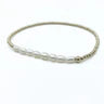 Load image into Gallery viewer, PETITE ROW RICE PEARLS BRACELET 14K GOLD-FILLED BEADS
