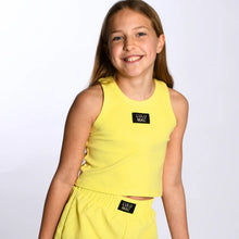 Load image into Gallery viewer, KIDS LULU MAC TANK TOP - NEON YELLOW
