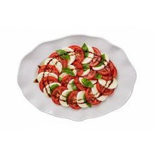 Load image into Gallery viewer, PERLETTE CREAM MELAMINE OVAL PLATTER - 18"X13.5"

