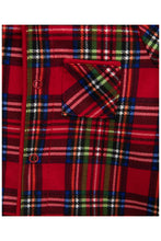 Load image into Gallery viewer, BOY'S PLAID NOTCH COLLAR FOOTIE
