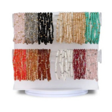Load image into Gallery viewer, MINI CRYSTAL STRETCH BRACELET W/SILVER ACCENT
