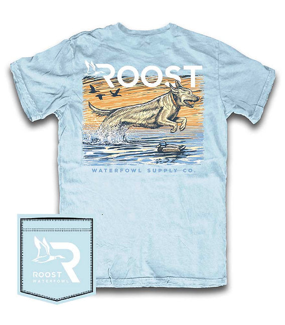 FIELDSTONE ROOST LAKE LAB TEE
