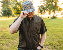 Load image into Gallery viewer, ROOST FRONT CAMO 3D PUFF LOGO HAT
