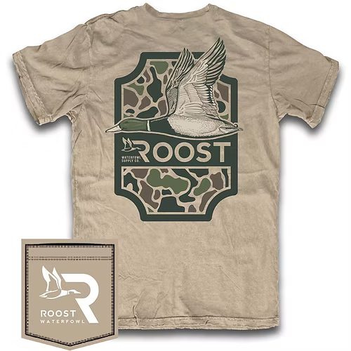 FIELDSTONE ROOST CAMO SHIELD TEE
