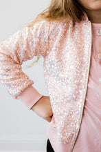 Load image into Gallery viewer, MILA &amp; ROSE SEASHELL SEQUIN JACKET
