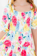 Load image into Gallery viewer, ROSIE SMOCKED RUFFLE DRESS
