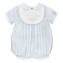 Load image into Gallery viewer, SAILBOAT ROMPER BIB &amp; HAT SET
