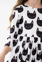 Load image into Gallery viewer, PURRFECT POCKET TWIRL DRESS
