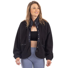 Load image into Gallery viewer, LONDON SNAP JACKET - BLACK
