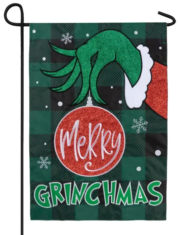 MERRY GRINCHMAS GARDEN FLAG