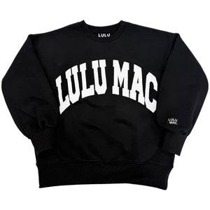 LULU MAC SWEATSHIRT - BLACK