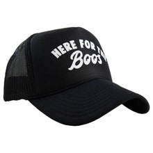 Load image into Gallery viewer, HERE FOR THE BOOS FOAM TRUCKER HAT
