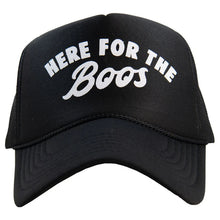 Load image into Gallery viewer, HERE FOR THE BOOS FOAM TRUCKER HAT
