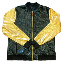 Load image into Gallery viewer, METALLIC JACKET - BLACK &amp; GOLD
