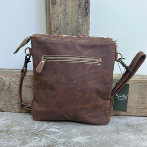 HAZELNUT CANVAS & HAIRON BAG