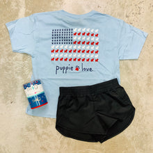 Load image into Gallery viewer, PUPPIE LOVE-PUPPIE USA FLAG
