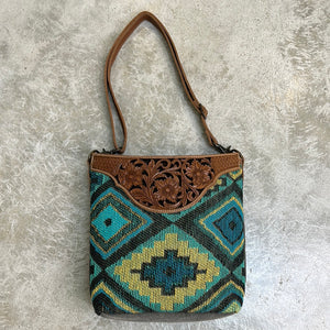 MARANDA HAND TOOLED BAG