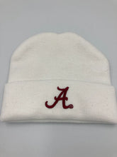 Load image into Gallery viewer, ALABAMA WHITE KNIT CAP
