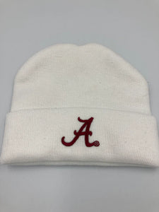 ALABAMA WHITE KNIT CAP