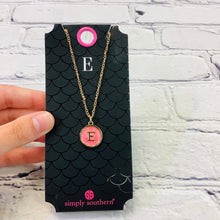 Load image into Gallery viewer, PINK INTITAL NECKLACE
