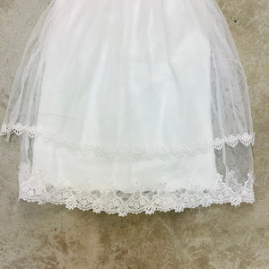 VINTAGE LACE CHRISTENING GOWN