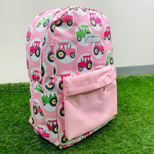 Load image into Gallery viewer, KIDS PINK TRACTOR BACKPACK
