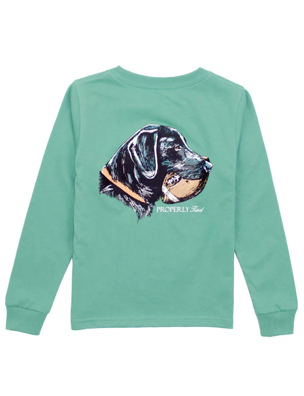 PROPERLY TIED BOYS GOOD CATCH LONG SLEEVE