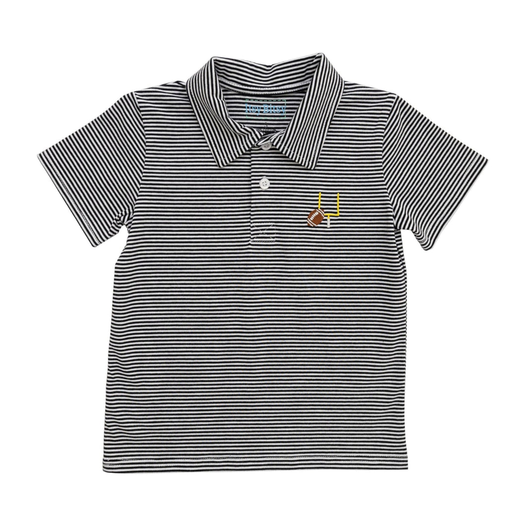 GAME DAY STRIPE - BLACK