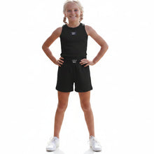 Load image into Gallery viewer, KIDS LULU MAC BLACK TANK
