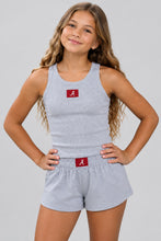 Load image into Gallery viewer, KIDS LULU MAC ALABAMA SHORTS - GREY
