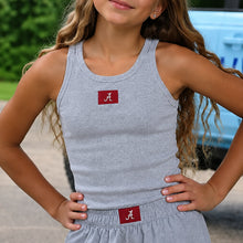 Load image into Gallery viewer, KIDS LULU MAC ALABAMA TANK - GREY
