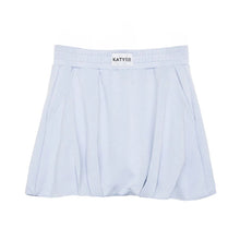 Load image into Gallery viewer, LIGHT BLUE SCUBA BUBBLE SKIRT
