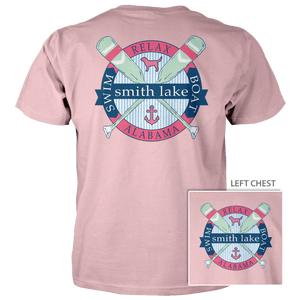 SWIM, RELAX, BOAT, SMITH LAKE TEE