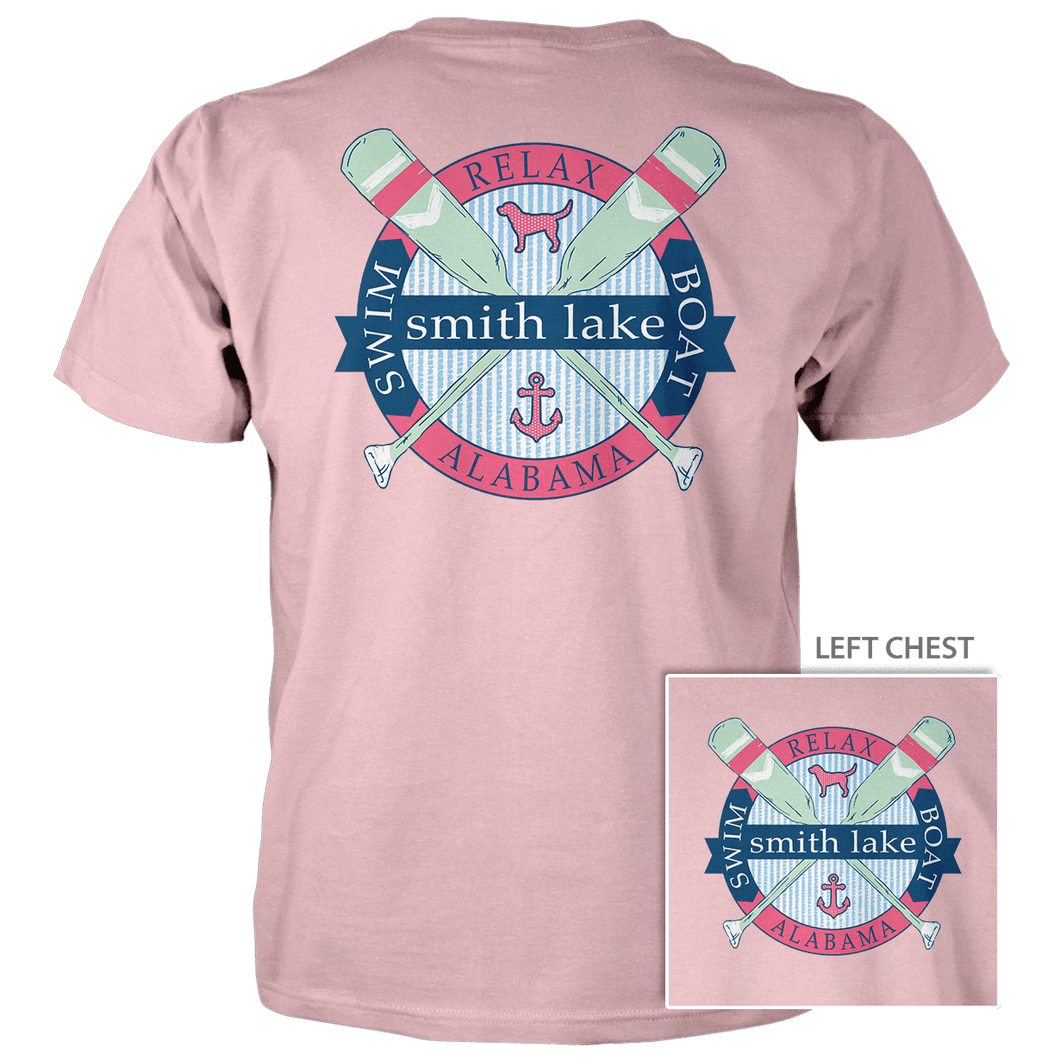 SWIM, RELAX, BOAT, SMITH LAKE TEE