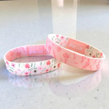 Load image into Gallery viewer, TAP TO PRAY™ WRISTBANDS -  MEADOWS - WHITE
