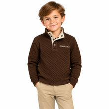 Load image into Gallery viewer, PROPERLY TIED BOYS CLUB PULLOVER - BROWN
