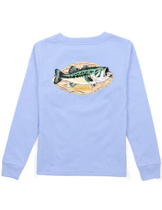 PROPERLY TIED BOYS BASS MOUNT LONG SLEEVE