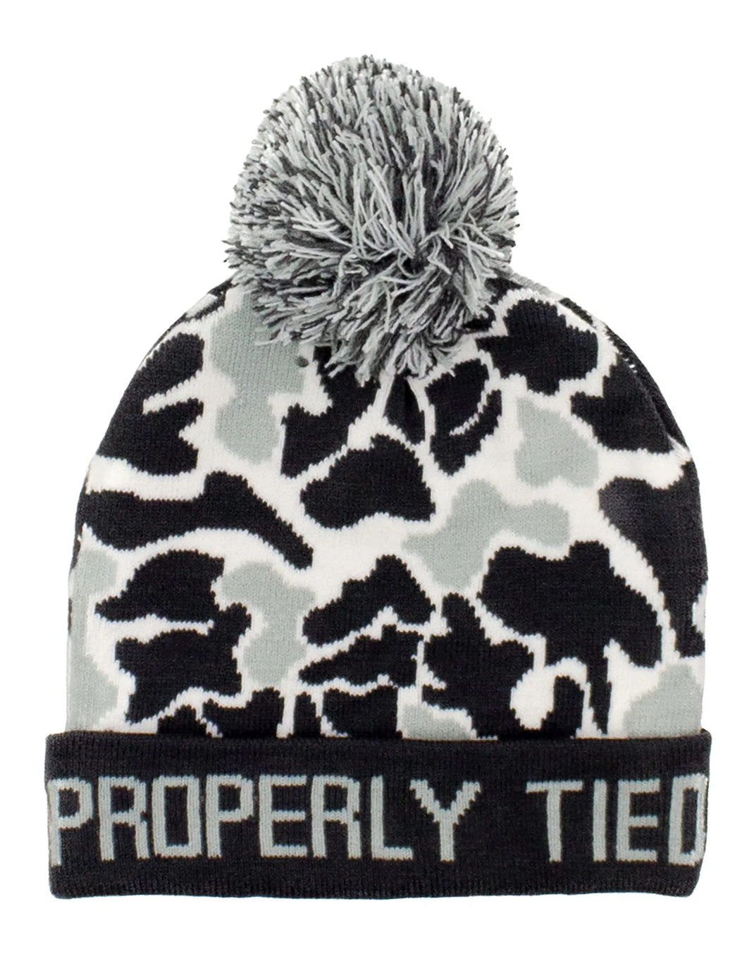 PROPERLY TIED BOYS BRECK BEANIE POLAR CAMO