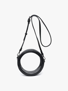 LILIBET CLEAR CIRCULAR CROSSBODY BAG