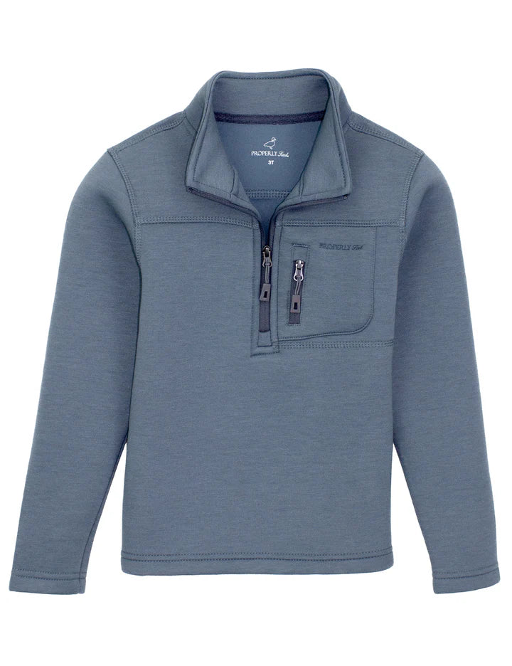 PROPERLY TIED ARTIC PULLOVER - STORM