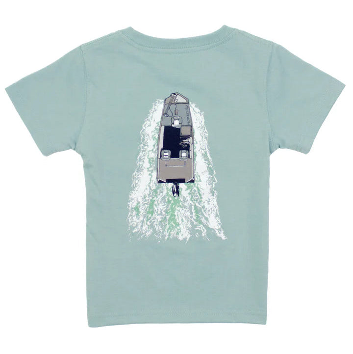 PROPERLY TIED BOYS ON THE WATER SS TEE