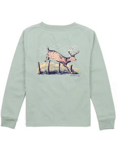 PROPERLY TIED BOYS JUMPING BUCK LONG SLEEVE