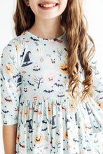 Load image into Gallery viewer, GHOULS RULE POCKET TWIRL DRESS
