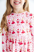 Load image into Gallery viewer, CANDY CANE BALLET TWIRL DRESS
