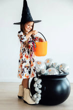 Load image into Gallery viewer, TRICK OR TWIRL POCKET TWIRL DRESS
