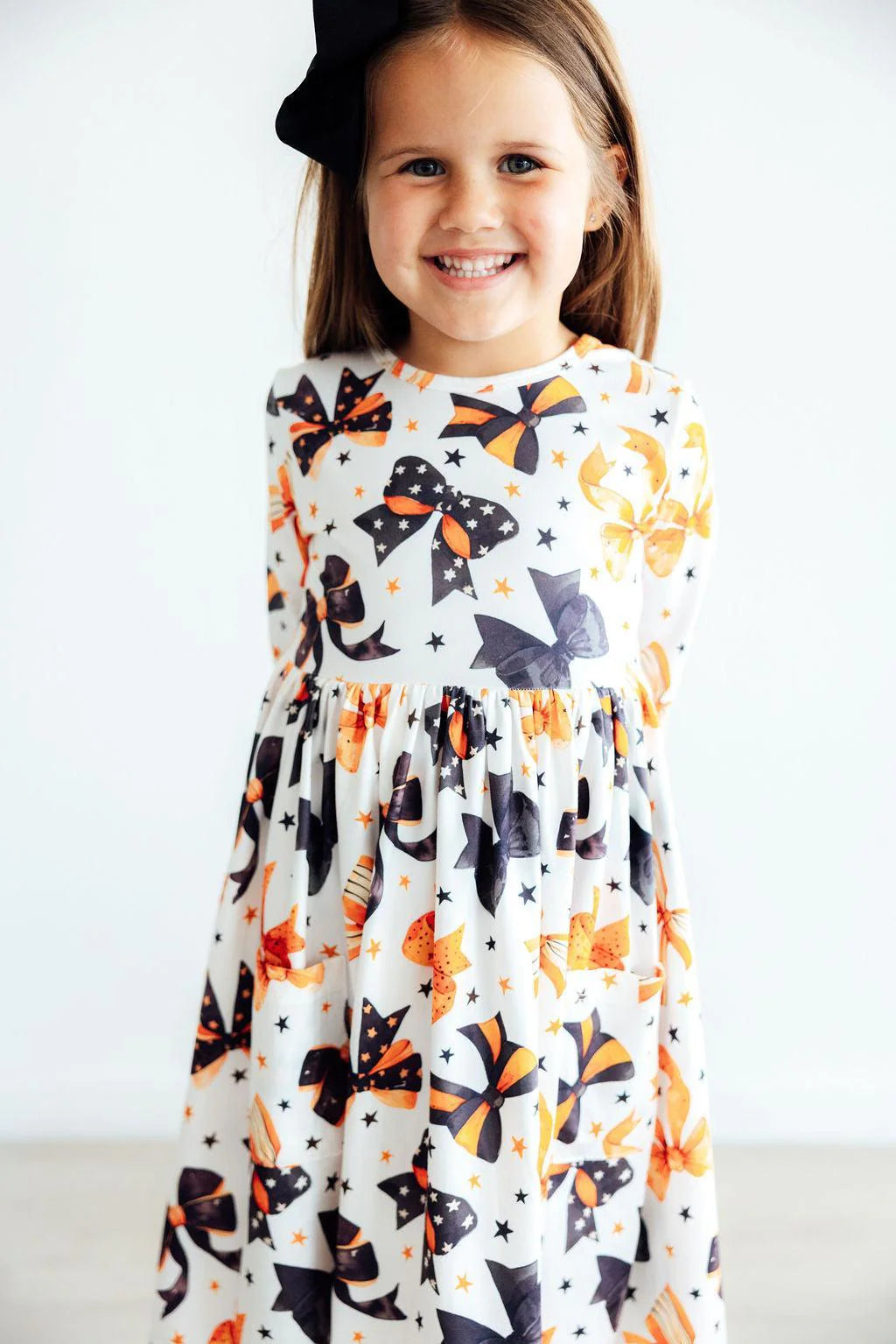 TRICK OR TWIRL POCKET TWIRL DRESS