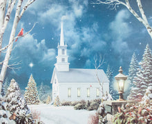 Load image into Gallery viewer, LIGHT CHURCH IN WOODS
